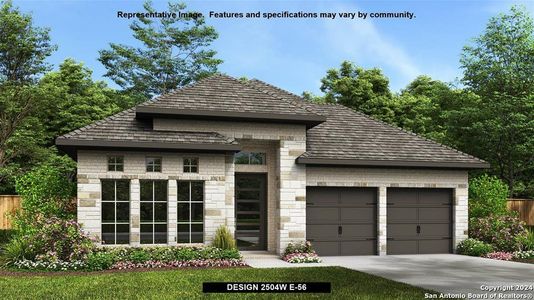 New construction Single-Family house 12533 Ropesville, San Antonio, TX 78253 Design 2504W- photo 0 0
