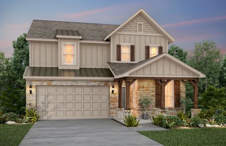 New construction Single-Family house 513 Exploration Circle, Liberty Hill, TX 78642 - photo 3 3