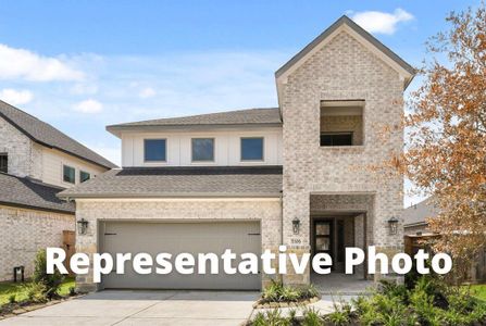 New construction Single-Family house 31422 Weathered Cabin Court, Fulshear, TX 77441 The Astoria II- photo 0