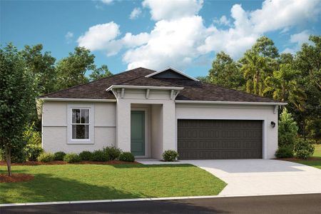 New construction Single-Family house 12253 Cattleside Drive, Lithia, FL 33547 Mariposa- photo 0