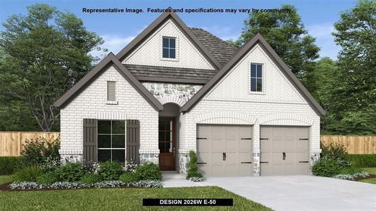 New construction Single-Family house 21219 Bridle Rose Trail, Tomball, TX 77377 Design 2026W- photo 0