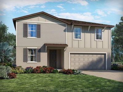 New construction Single-Family house 4756 Bernard Boulevard, Haines City, FL 33844 Marigold- photo 0 0