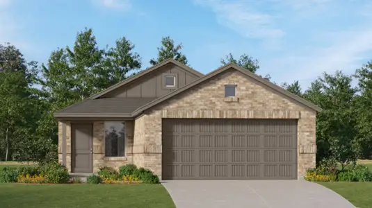 New construction Single-Family house 16606 Trembling Aspen Lane, New Caney, TX 77357 Idlewood- photo 0