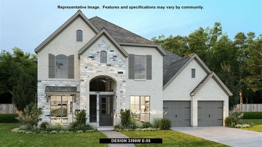 New construction Single-Family house Design 3398W, 112 Heartleaf Road, San Marcos, TX 78666 - photo