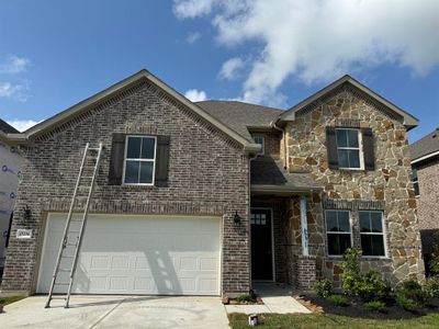 New construction Single-Family house 15206 Water Oak Way, Santa Fe, TX 77517 Omaha- photo 1 1