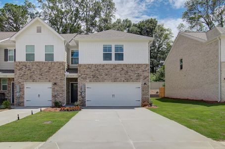 New construction Townhouse house 452 Payne Drive, Mcdonough, GA 30253 Dallas- photo 0