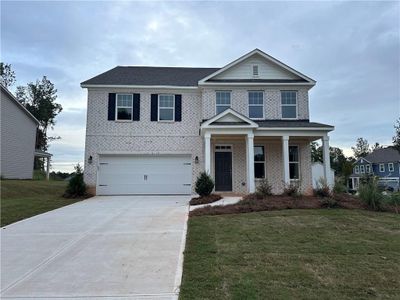 New construction Single-Family house 5391 Heron Bay Boulevard, Locust Grove, GA 30248 Hampstead- photo 0