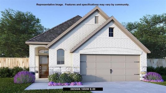 New construction Single-Family house 104 Danielson St, Liberty Hill, TX 78642 Design 1650W- photo 0