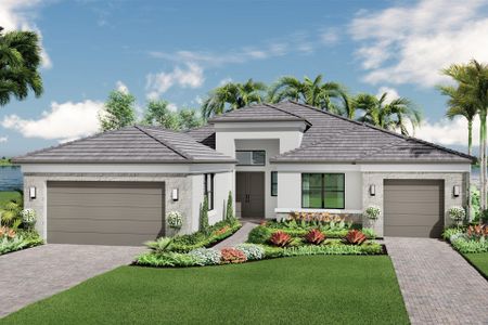 New construction Single-Family house Michele, 12320 Southwest Calm Pointe Court, Port Saint Lucie, FL 34987 - photo