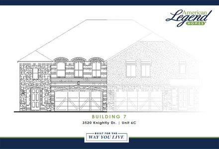 New construction Townhouse house 3520 Knightly Drive, Lewisville, TX 75056 - photo 0