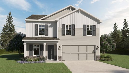 New construction Single-Family house Spruce, 4678 Glore Rd Sw, Mableton, GA 30126 - photo