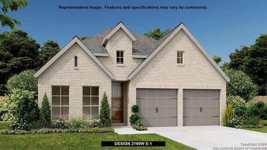 New construction Single-Family house 12537 Liberty Hill, San Antonio, TX 78253 Design 2169W- photo 0 0