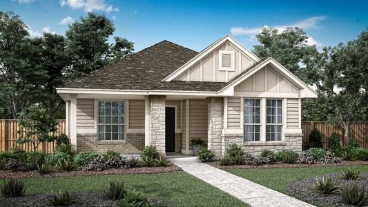 New construction Single-Family house The Marston, 8169 Daisy Cutter Crossing, Georgetown, TX 78626 - photo