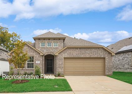 New construction Single-Family house 1747 Gleasondale Place, Forney, TX 75126 Landmark Series - Paramount- photo 0