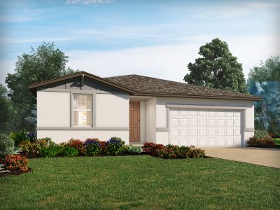 New construction Single-Family house 2926 Sunstar Drive, Saint Cloud, FL 34772 Foxglove- photo 0