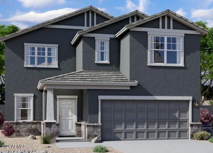 New construction Single-Family house 3854 E Charles Austin Lane, San Tan Valley, AZ 85143 - photo 0 0