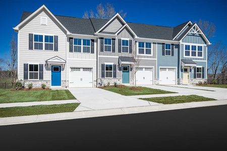 New construction Townhouse house 112 Skylar View Way, Troutman, NC 28166 Grand Nassau Quick Move In- photo 0