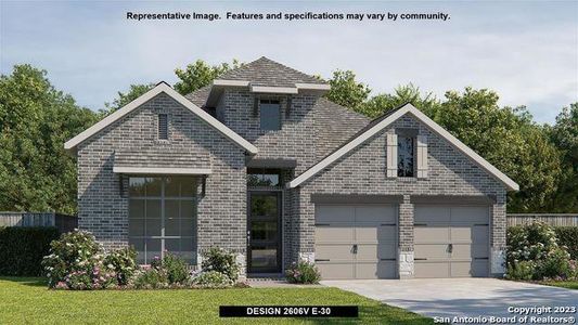 New construction Single-Family house 1382 Malou Mill, San Antonio, TX 78224 2606V- photo