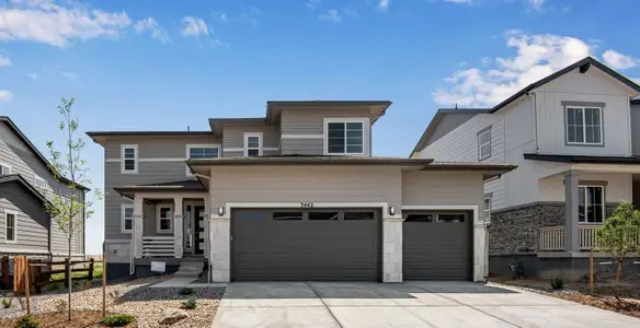 New construction Single-Family house 3442 N Gold Bug Ct, Aurora, CO 80019 Plan 4034- photo 0