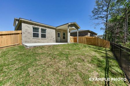 New construction Single-Family house 1272 Cypress Lane, Dayton, TX 77535 The Blanco E- photo 30 30