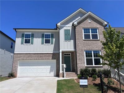 New construction Single-Family house 698 Rhone Street, Cumming, GA 30041 Pearson Homeplan- photo 0