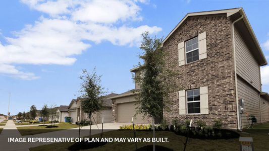 New construction Single-Family house 260 Arroyo Sweetwood Circle, Kyle, TX 78640 The Naples- photo 1 1