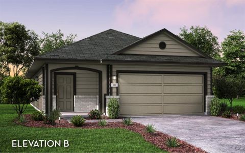 New construction Single-Family house 14119 Biscayne Trail, Conroe, TX 77303 Oak- photo 0 0