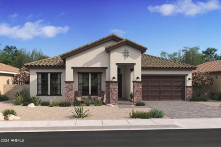 New construction Single-Family house 42157 N Cutbow Trail, San Tan Valley, AZ 85140 Frankfurt- photo 0 0