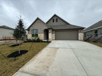 New construction Single-Family house 391 Sugar Cane Rd, Buda, TX 78610 Premier Series - Mahogany- photo 0