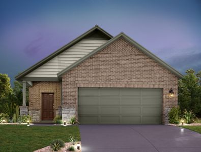 New construction Single-Family house Buchanan, 109 Travis Lane, Liberty Hill, TX 78642 - photo