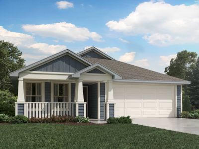 New construction Single-Family house 29336 Clanton Pass, San Antonio, TX 78260 The Allen (840)- photo 0