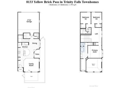 New construction Townhouse house 8133 Yellow Brick Pass, McKinney, TX 75071 - photo