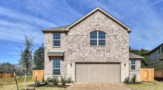 New construction Single-Family house 27002 Bel Air Point Lane, Katy, TX 77493 Livingston T- photo 4 4