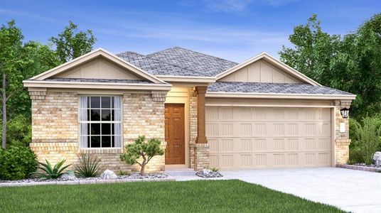 New construction Single-Family house 2425 Four Waters Loop, Georgetown, TX 78628 Duff- photo 0 0