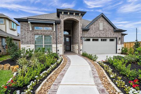 New construction Single-Family house 4606 Vaughan Way, Iowa Colony, TX 77583 Lynnbrook- photo 0