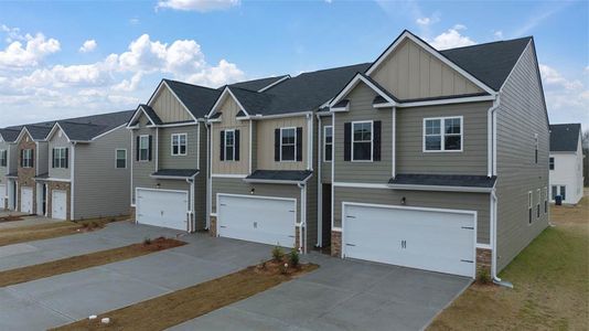 New construction Townhouse house 1441 Gray Branch Drive, Lawrenceville, GA 30045 Stratford- photo 1 1