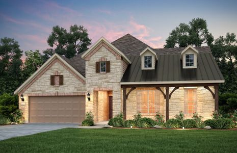 New construction Single-Family house 3645 Gabriels Horn Road, Leander, TX 78641 Kennedale- photo 0 0