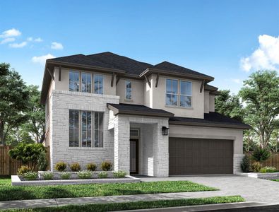 New construction Single-Family house 17019 Glistening Drive, Hockley, TX 77447 Falcon- photo 0 0