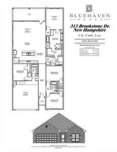 New construction Single-Family house 313 Brookstone Drive, Lavon, TX 75166 - photo