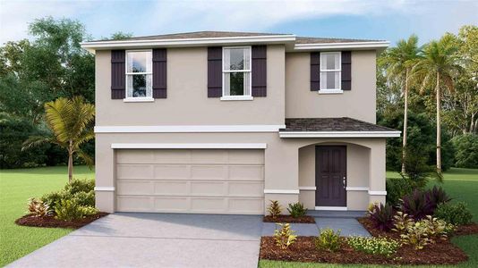 New construction Single-Family house 37479 Angel Wings Avenue, Zephyrhills, FL 33541 - photo 0