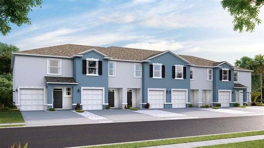 New construction Townhouse house 2737 Banks Pointe Drive, Bradenton, FL 34208 Vale- photo 2 2