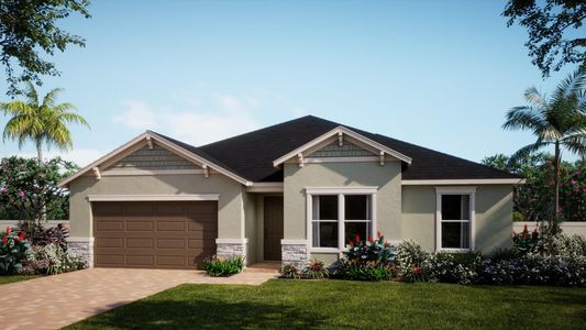 New construction Single-Family house 1233 Killian Drive Northeast, Palm Bay, FL 32905 Evergreen- photo 0