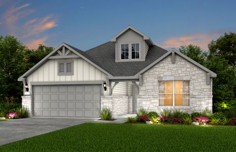 New construction Single-Family house McKinney, 100 Lake Como Pt, New Braunfels, TX 78130 - photo