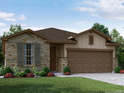 New construction Single-Family house 9615 Grand Via Blvd, Converse, TX 78109 The Rio Grande (3010)- photo 0 0