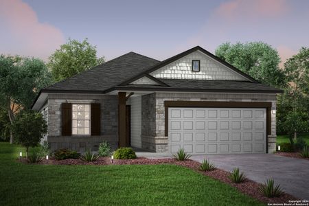New construction Single-Family house 3569 Alto Stratus, New Braunfels, TX 78130 Frio- photo 2 2