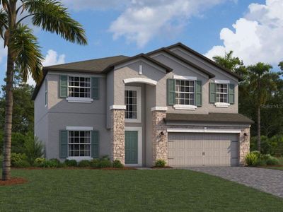 New construction Single-Family house 12383 Hilltop Farms Drive, Dade City, FL 33525 Malibu- photo 0 0