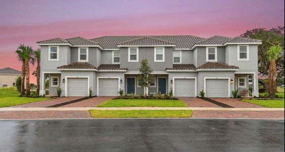 New construction Townhouse house 1410 Anchor Bend Way, Kissimmee, FL 34746 Jasmine- photo 0