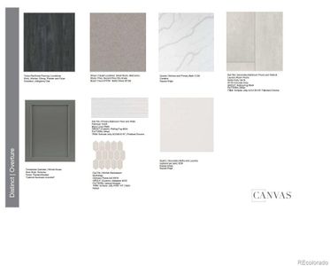 Design Selections. Home is under construction, design selections are subject to change.