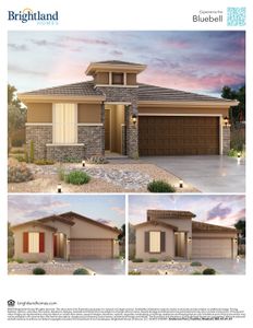 New construction Single-Family house 24195 W. Hess Avenue, Buckeye, AZ 85326 Castillo Series - Bluebell- photo