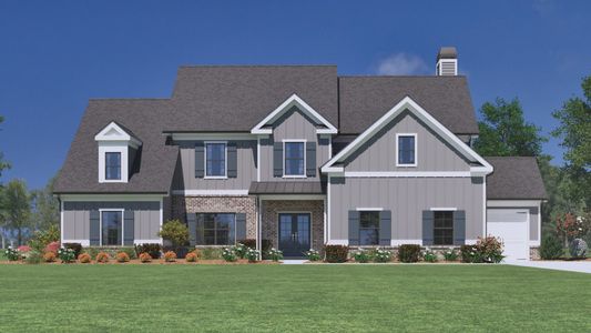 New construction Single-Family house 2120 Stonegate Way, Monroe, GA 30656 The Woodmont- photo 0